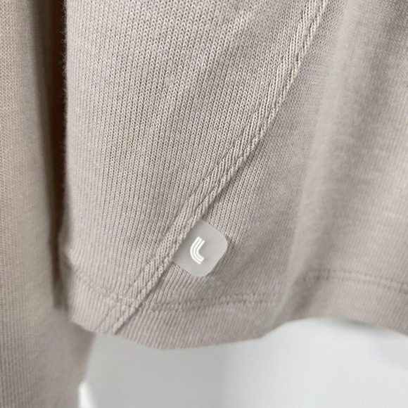 Lole Downtown Pullover Hoodie Womens Large Abalone Heather Eco Conscious LSW4305 - Picture 2 of 16